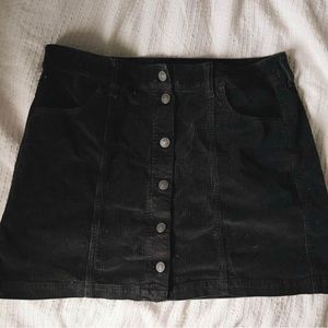 American Eagle Velvet Skirt